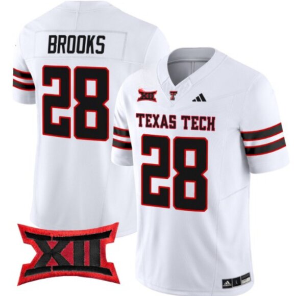 Mens Youths Kids Womens 28 Tahj Brooks White Stitched Jersey
